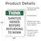 Signmission Safety Culture Sign, 10 in Width, Vinyl Decal, Rectangle OS-2PACK-TS-D-1014-V-11909 - alternate 2